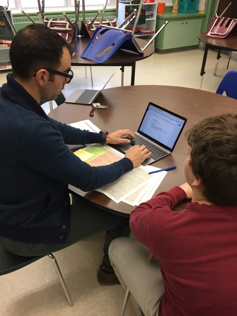 Photo de Mike Di Donato et ses élèves