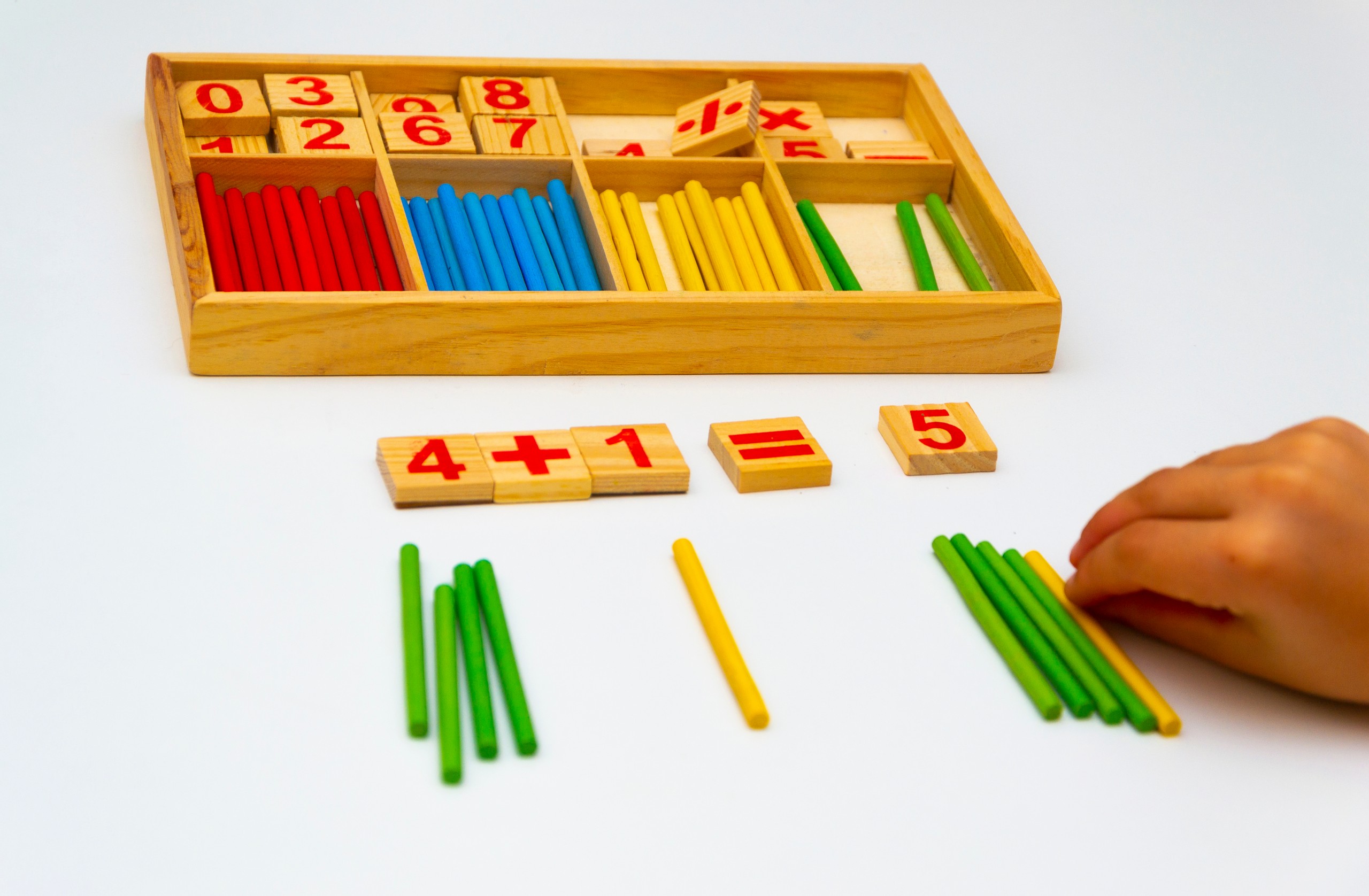 Jeux Association Manipulateurs Mathématiques STEM - Jouets Comptage Et Tri Couleurs Enfant